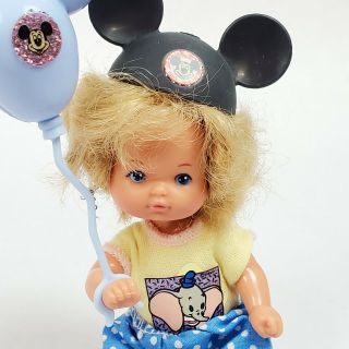Rare Vtg Mattel Heart Family Visits Disneyland Blonde Boy Baby Doll Toddler