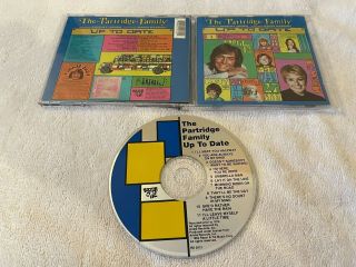 The Partridge Family Up To Date Razor & Tie Cd Rare Oop David Cassidy
