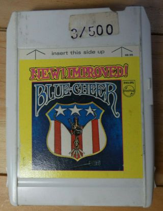 Blue Cheer - Improved 8 Track Tape Rare Psychedlia