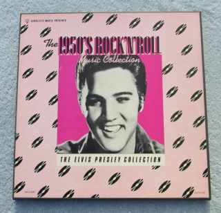 Very Rare " Elvis Presley " (3) Lp Boxset Set W/booklet By Candlelite Music 1984
