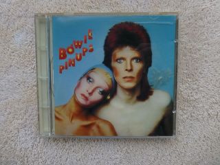 Bowie Pin Ups W/ Bonus Tracks By David Bowie (cd,  Rykodisc Usa 1990) Rare