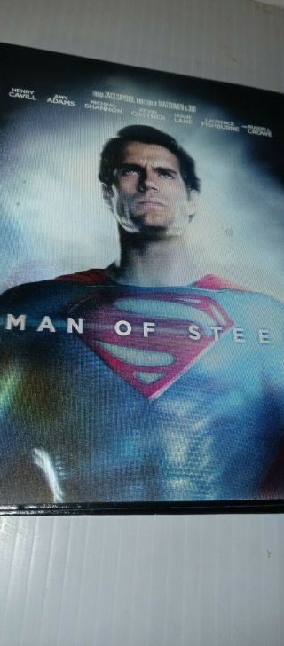 Man The Man Of Steel Rare Target Exclusive Blu Ray/dvd Box Set