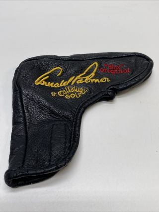 Rare Arnold Palmer “the Original” By Callaway Golf Blade Putter Headcover