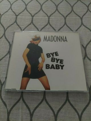 Madonna ‎– Bye Bye Baby German Cd Maxi - Single Rare And Oop Like