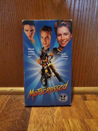 Motocrossed Vhs Disney Channel Rare Vintage Collectible - Vhtf