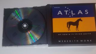 Meredith Monk ‎– Atlas - An Opera In Three Parts 1993 German 2CD RARE 3