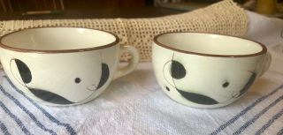 Vintage Stangl Lyric Teacup,  Set Of 2.  Rare,  Highly Collectable.