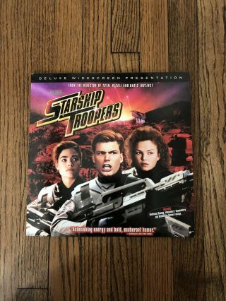 Starship Troopers 2 - Laserdisc Ld Widescreen Very Rare W/commentary