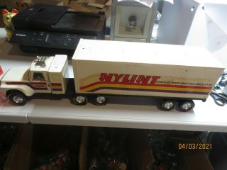 Rare Vintage Nylint Corp Pressed Steel 24 " Semi - Truck White