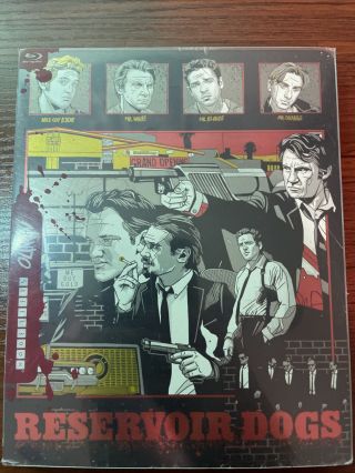 Reservoir Dogs Mondo Steelbook 013 Blu - Ray Rare Tarantino Out Of Print Great