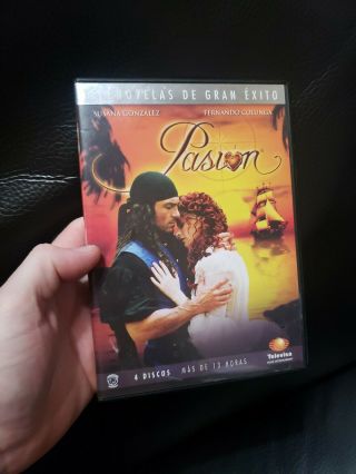 Pasion Telenovelas De Gran Exito Dvd Spanish Complete Series 4 Dvd Set Rare Oop