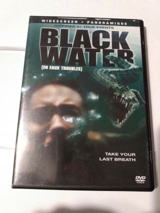 Black Water Dvd 2007 Horror Thriller Animal Attack Crocodile Nerlich Rare Oop
