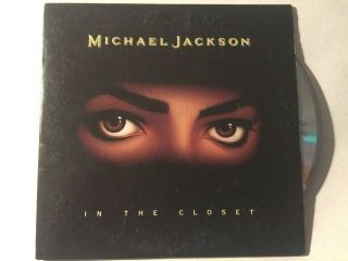 Michael Jackson Rare Australian In The Closet 8 Track Card Sleeve Cd Single 1991