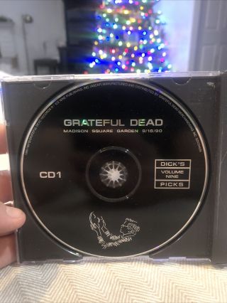 Grateful Dead Dick ' s Picks Volume 9 MSG York NY 9/16/1990 NYC 3 CD Rare/OOP 3