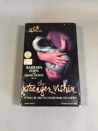 The Stranger Within (vhs,  1984) Usa Big Box Horror Rare Htf