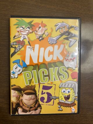 Nick Picks - Vol.  5 (dvd,  2007) Rare Oop