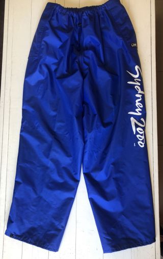 Rare Sydney 2000 Olympics Line 7 Tracksuit Pants Size Large Waterproof Overpants