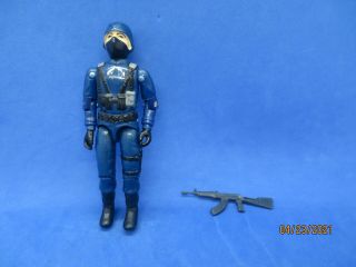 Rare Vintage 1983 Gi Joe Cobra Officer V1.  5 Action Figure 100 Complete