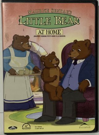 Little Bear At Home DVD Maurice Sendak Animated Cartoon Kids Region 1 RARE USA 2