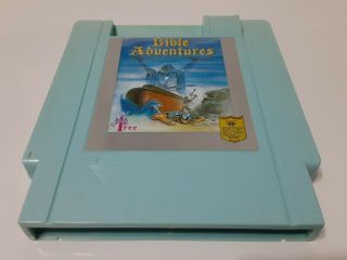 Bible Adventures - Nintendo Entertainment System Nes Rare Blue Cartridge