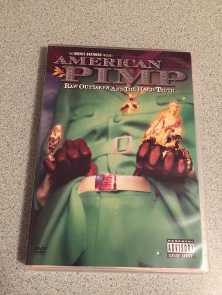 American Pimp - Raw Outtakes And The Hard Truth (dvd & Cd Soundtrack) Rare