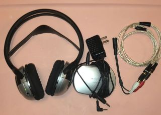 Unisar Tv Listener J3 Tv920 Headband Wireless Headphones Complete Rare