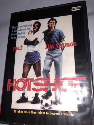 Hotshot Dvd Pele 1986 Jim Youngs Soccer Van Peebles Usa All Region Rare Oop Htf