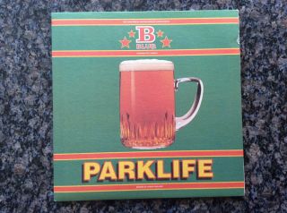 Rare Indie Blur Parklife 12” Vinyl Single With Large Poster