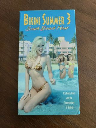 Bikini Summer 3: South Beach Heat (vhs) Sexy Comedy Rare Fantasy