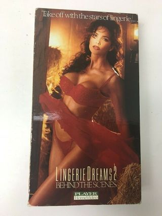 Lingerie Dreams 2 Vhs From Player Home Video With Julie Strain - Rare