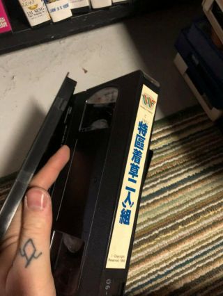 SISTER OUTLAW WORLD VIDEO VHS ASIAN NTSC BIG BOX OOP RARE HTF 3