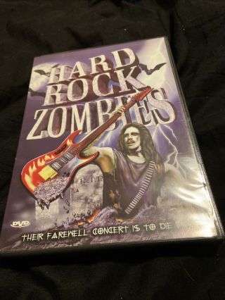 Hard Rock Zombies - Rare Oop Dvd - B - Movie Horror Comedy Cult Classic