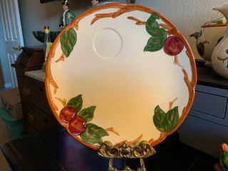 Vintage Franciscan Ware Apple Rare 10.  5 " Round Snack Plate