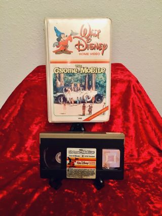 Walt Disney Home Video The Gnome Mobile Vhs 1966 Vintage Clamshell Ultra Rare