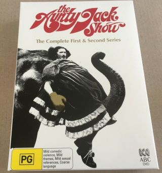 The Aunty Jack Show : Rare - Complete Series 1 - 2 Box Set - 2006 - Pal - 4 X Dvd