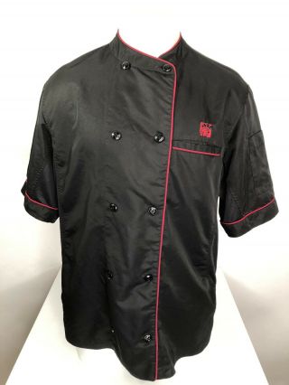 Chick - Fil - A - - - Rare Adult Md.  Embroidered Employee Chef Cook Smock Shirt