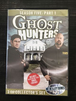 Ghost Hunters: Season Five,  Part 1 (dvd,  2010,  3 - Disc Set) Rare