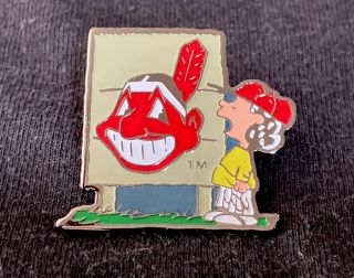 Cleveland Indians Pin Peanuts Pin Mlb Pin “rare Only 500 Made”