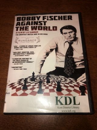 Bobby Fischer Against The World Dvd Bobby Fischer,  Liz Garbus Rare
