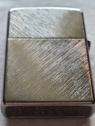 RARE Vintage CHEVY CHEVROLET brushed metal Zippo Cigarette Lighter collectible 3