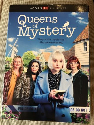 Queens Of Mystery (2019,  3 - Disc Set) Rare Acorn Tv Region 1 Dvd - British Series
