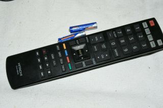 Hitachi Clu - 4984s Tv Hdtv Remote W Batteries Very Rare