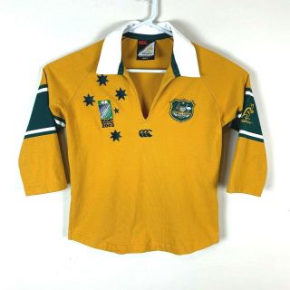 Canterbury Australia Wallabies Jersey Rare 2003 World Cup Size Ladies 12