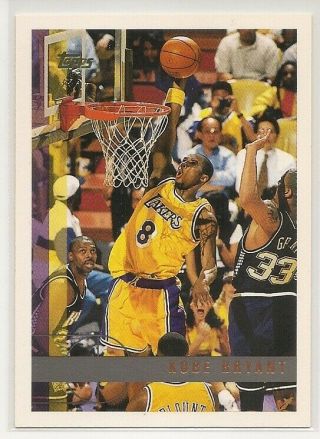 Kobe Bryant 1997/98 Topps 2nd Year Card 171 Very Rare Massive Bv$ Wow