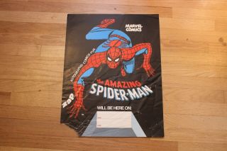 Rare C.  1977 Marvel Spiderman Appearance Poster