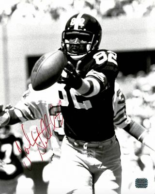 John Stallworth Signed Autographed 8x10 Photo Rare Amco Authenticated