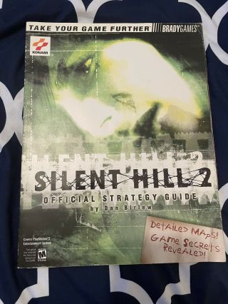 Silent Hill 2 Strategy Guide Ps2 Brady Games Rare