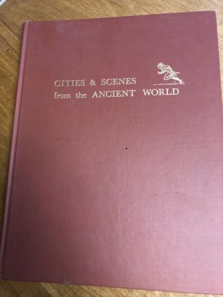 Cities And Scenes From The Ancient World Roy Krenkel 1974 First Ed Vintage Rare