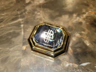 1000 By Jean Patou Vintage Perfume Solid Compact Empty Very Rare