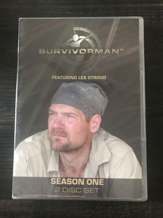 Survivorman The Complete First Season 1 Dvd Tv Show Survivor Man 2 Disc Rare